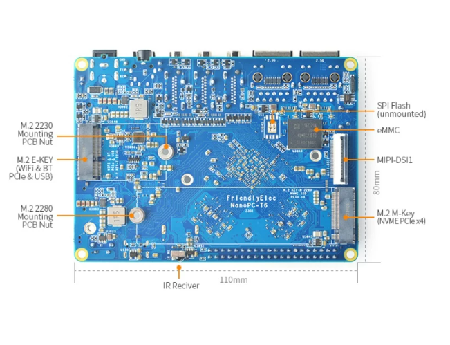 NanoPC T6 Development Board RK - Nanopc T6 16Gb 评论和价格