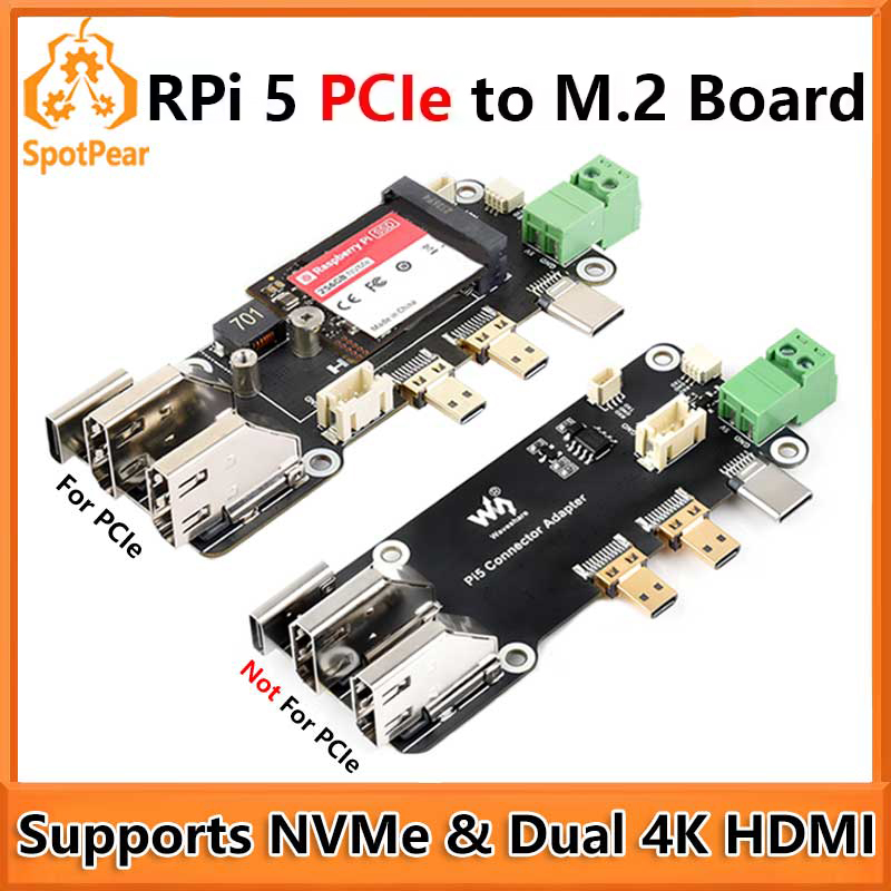 Raspberry Pi 5 PCIe to M.2 Mul - Turing Pi 2 评论和价格