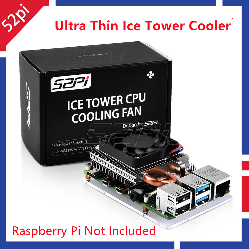 52Pi New Ultra Thin Ice Tower  - Deskpi Super6C 评论和价格