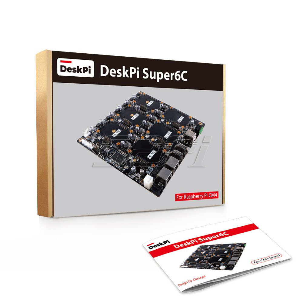 52Pi New DeskPi Super6C Raspbe - Deskpi Super6C 评论和价格