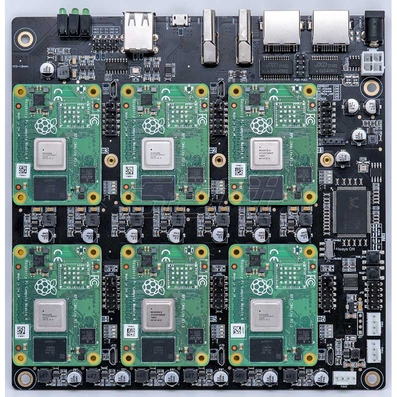52Pi New DeskPi Super6C Raspbe - Deskpi Super6C 评论和价格